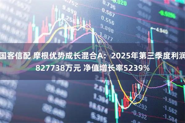 国客信配 摩根优势成长混合A：2025年第三季度利润827738万元 净值增长率5239%